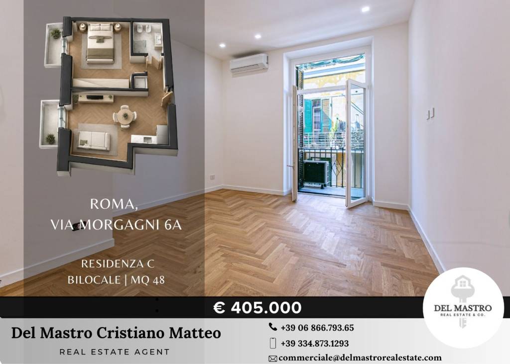 appartamento in vendita a Roma in zona Nomentano