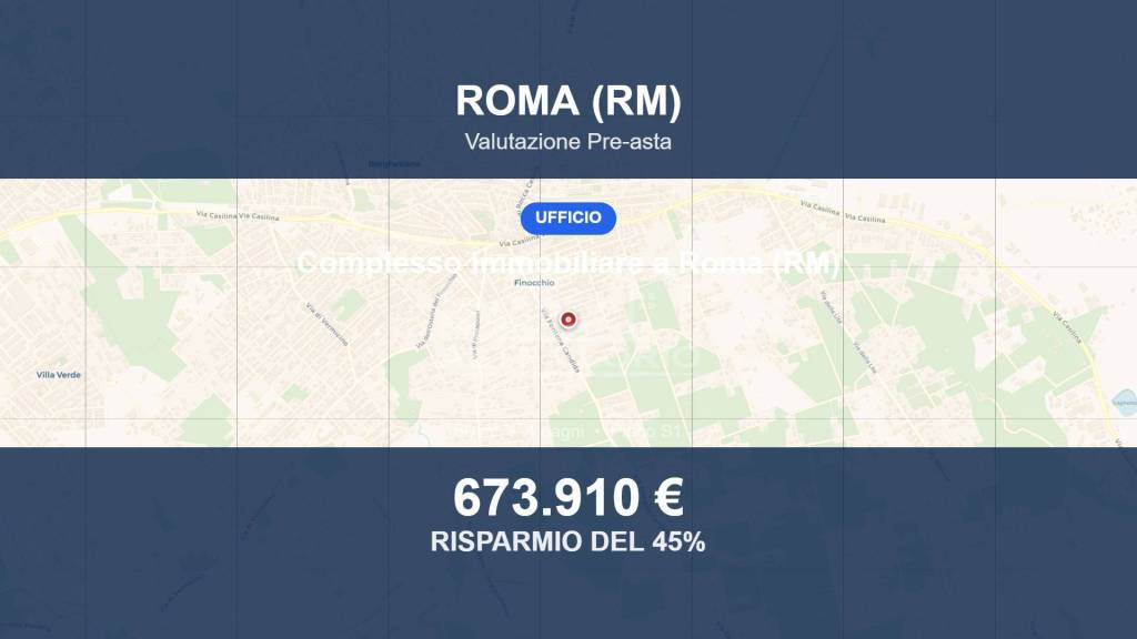 appartamento in vendita a Roma in zona Finocchio
