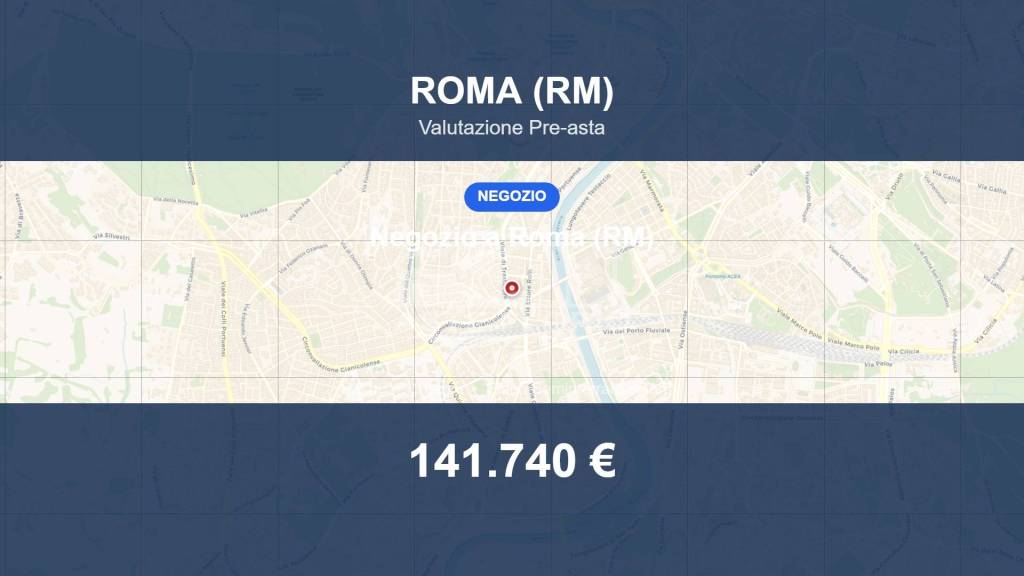 locale commerciale in vendita a Roma in zona Trastevere