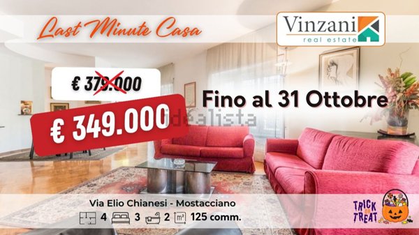 appartamento in vendita a Roma in zona Mostacciano