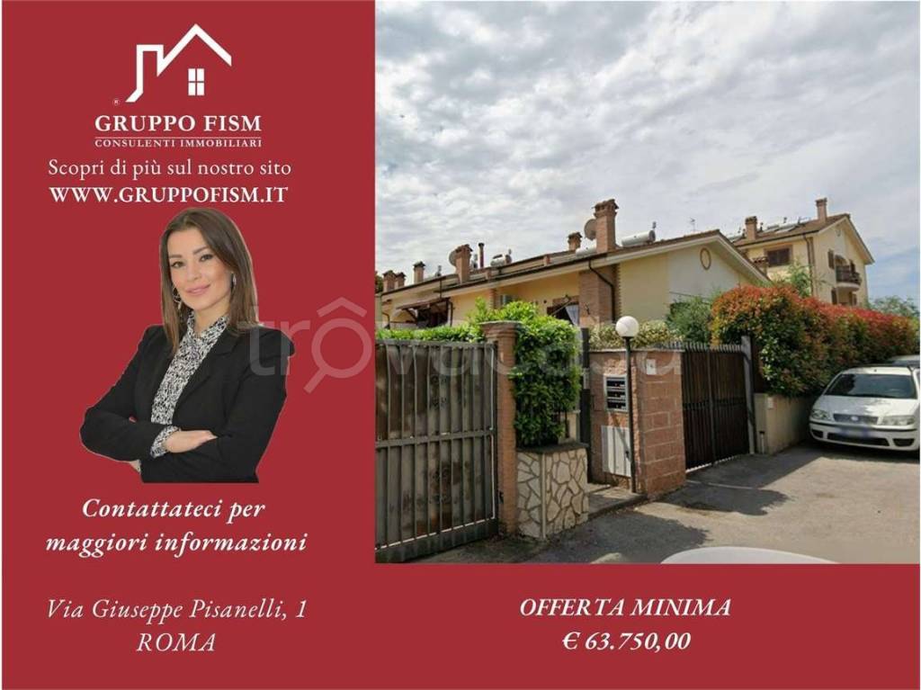 casa indipendente in vendita a Roma in zona Lunghezza