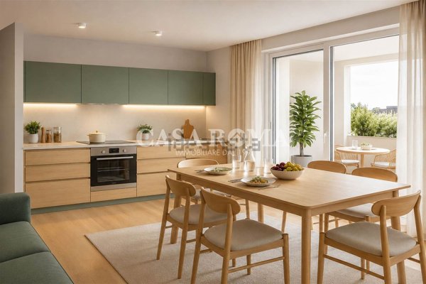 appartamento in vendita a Roma in zona Labaro
