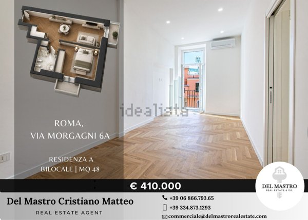appartamento in vendita a Roma in zona Nomentano