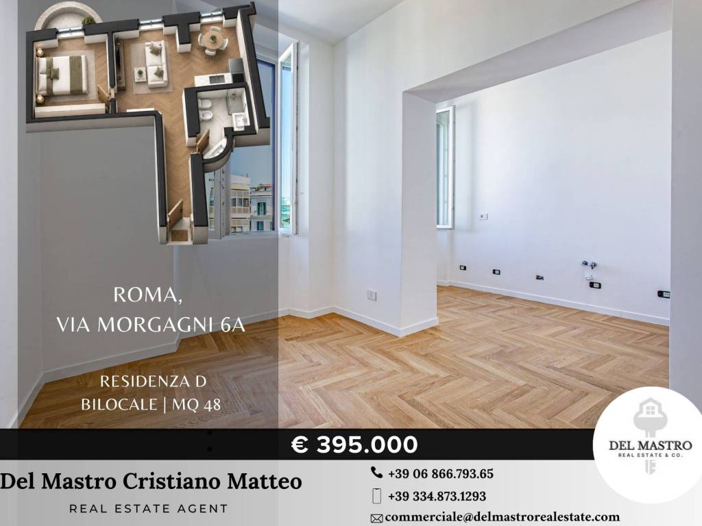appartamento in vendita a Roma in zona Nomentano