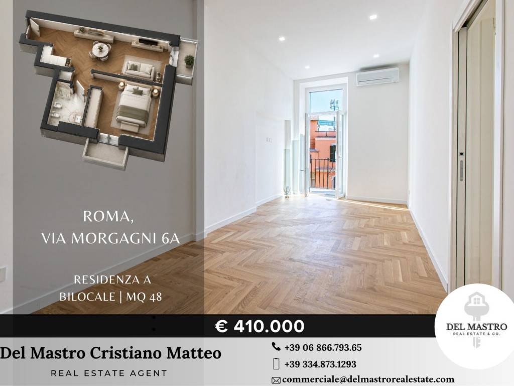 appartamento in vendita a Roma in zona Nomentano