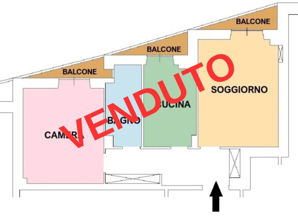 appartamento in vendita a Roma in zona Monte Sacro/Talenti