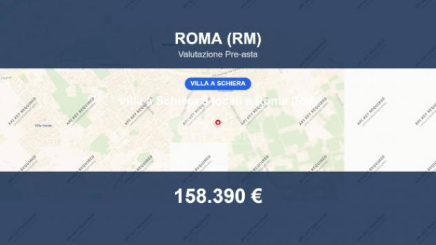 casa indipendente in vendita a Roma in zona Finocchio
