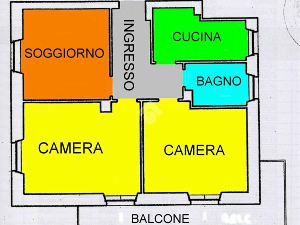 appartamento in vendita a Roma in zona Ostiense