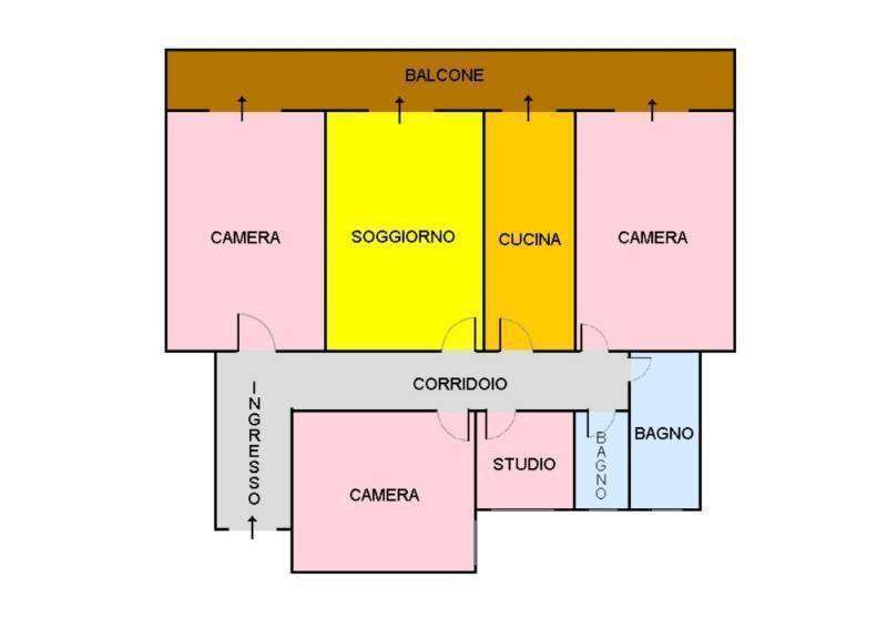 appartamento in vendita a Roma in zona Tuscolano