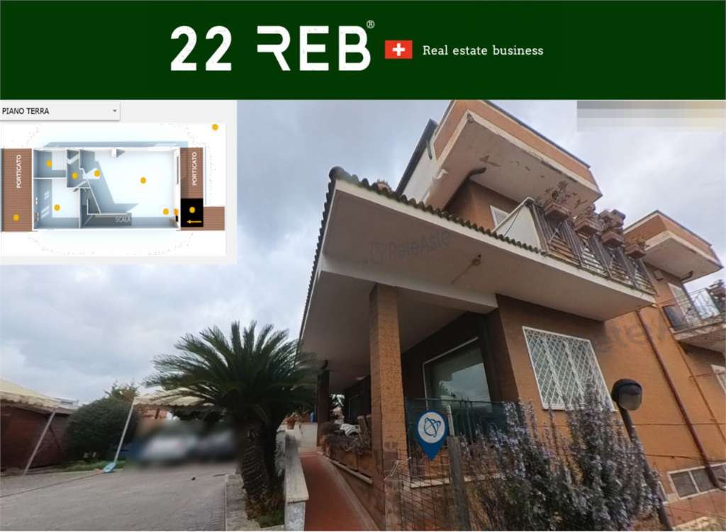 casa indipendente in vendita a Roma in zona Finocchio