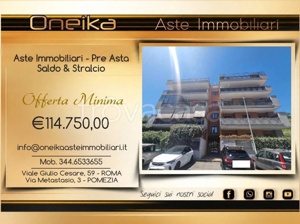 appartamento in vendita a Roma in zona Acilia