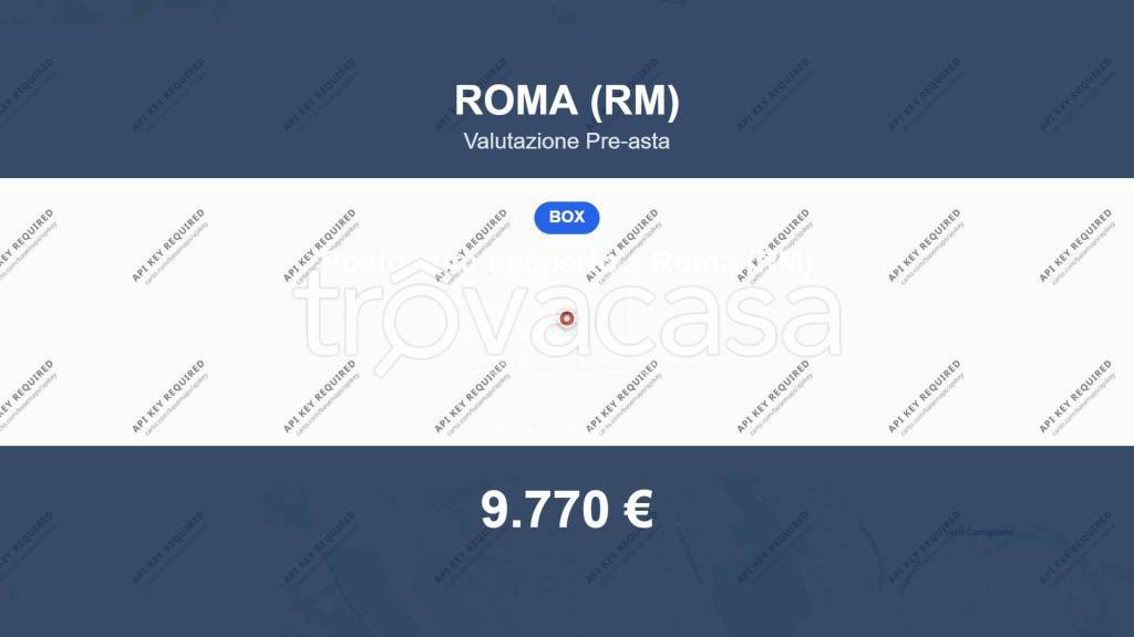 box auto in vendita a Roma in zona Lunghezza