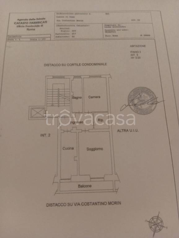 appartamento in vendita a Roma in zona Della Vittoria