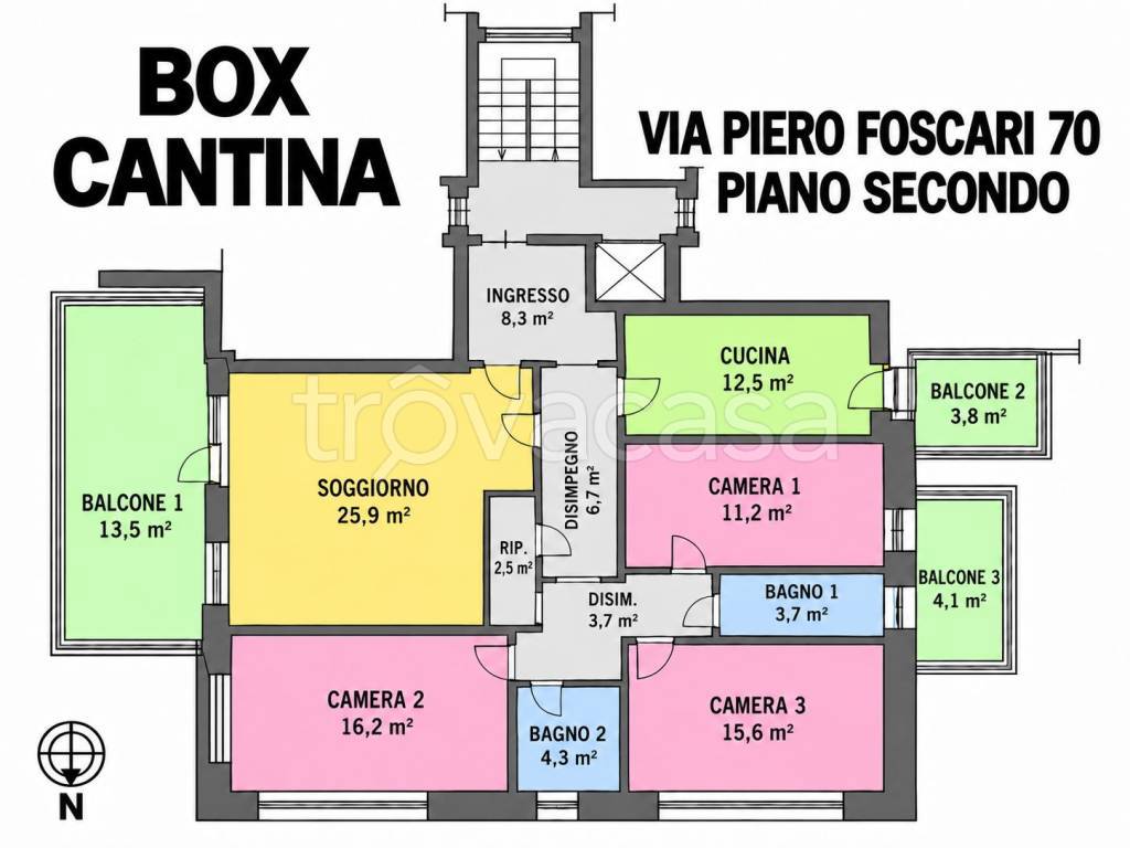 appartamento in vendita a Roma