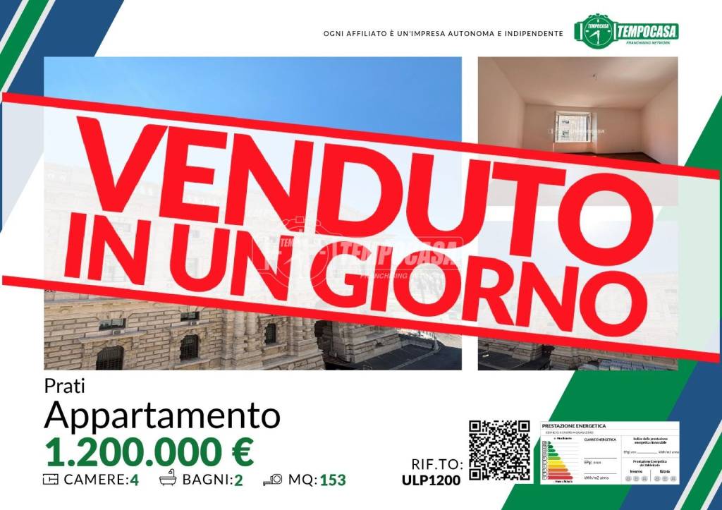 appartamento in vendita a Roma in zona Rione Prati