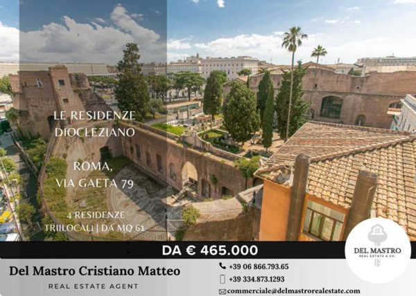 appartamento in vendita a Roma in zona Castro Pretorio