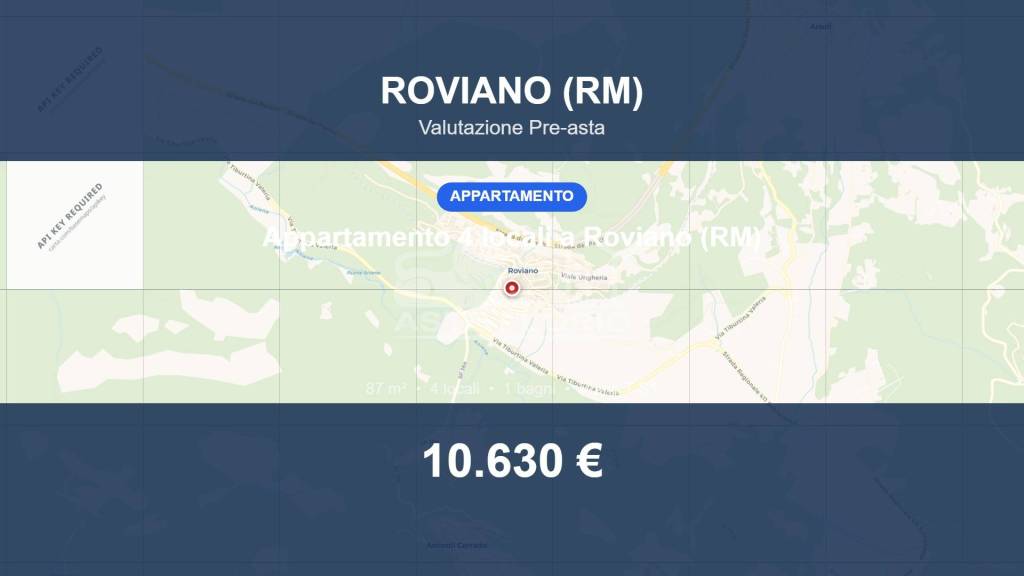 appartamento in vendita a Roviano