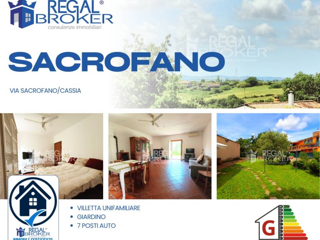 casa indipendente in vendita a Sacrofano in zona Monte Caminetto
