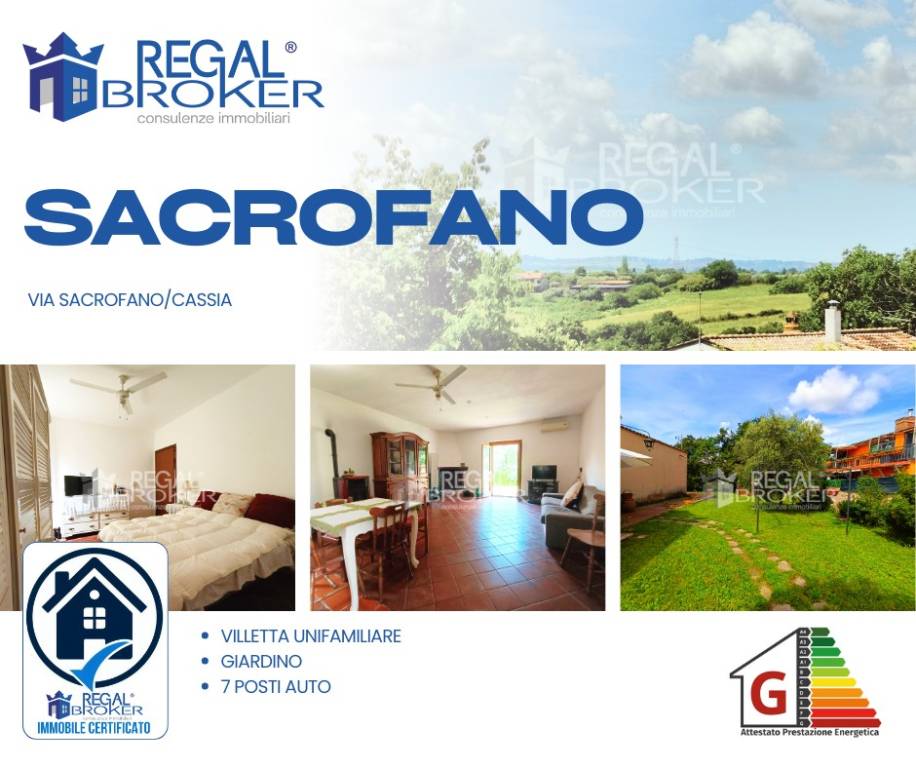 casa indipendente in vendita a Sacrofano in zona Monte Caminetto