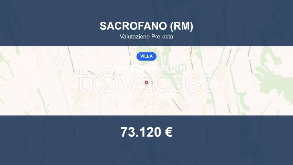 casa indipendente in vendita a Sacrofano in zona Monte Caminetto