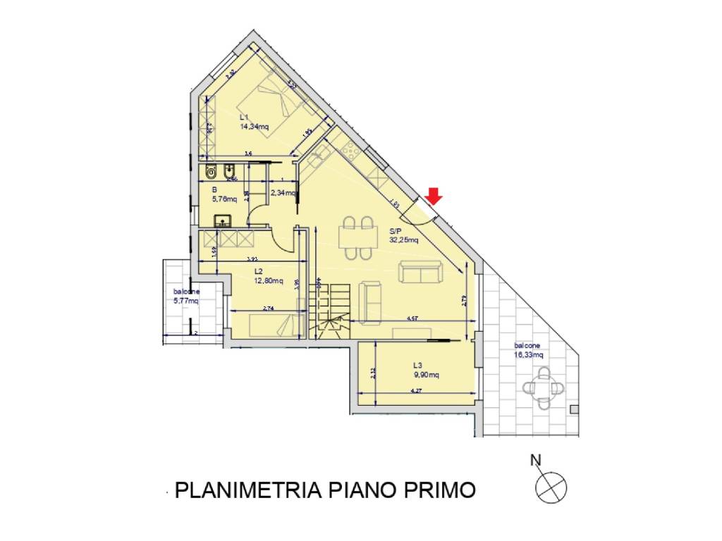 appartamento in vendita a Santa Marinella