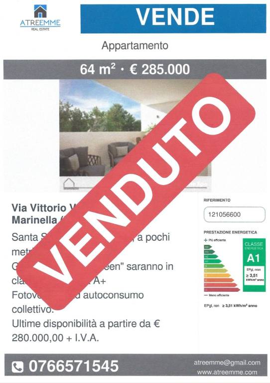 appartamento in vendita a Santa Marinella in zona Santa Severa