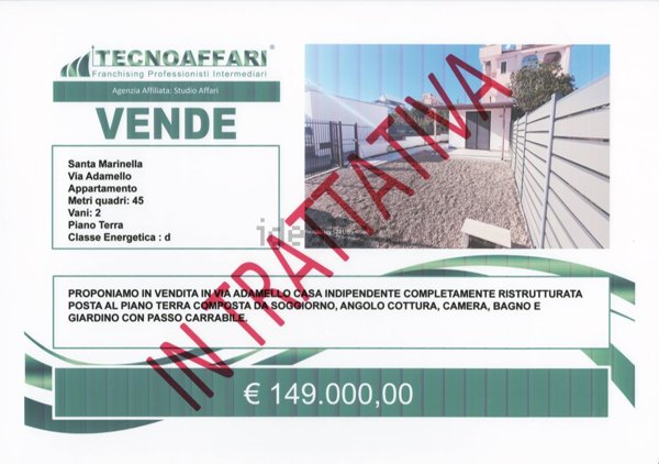 appartamento in vendita a Santa Marinella