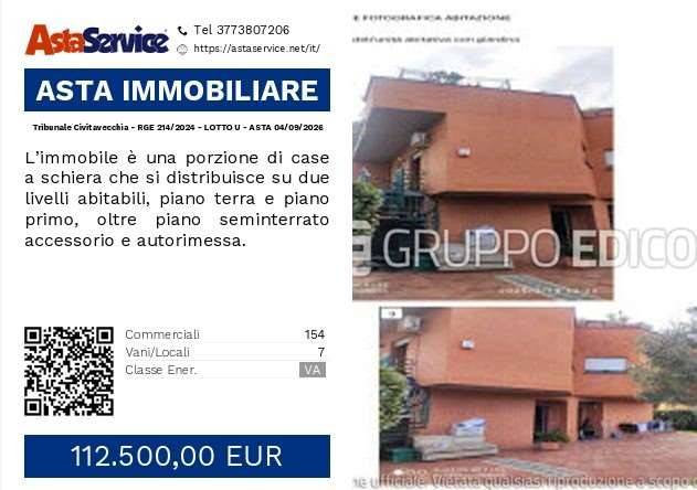 appartamento in vendita a Santa Marinella