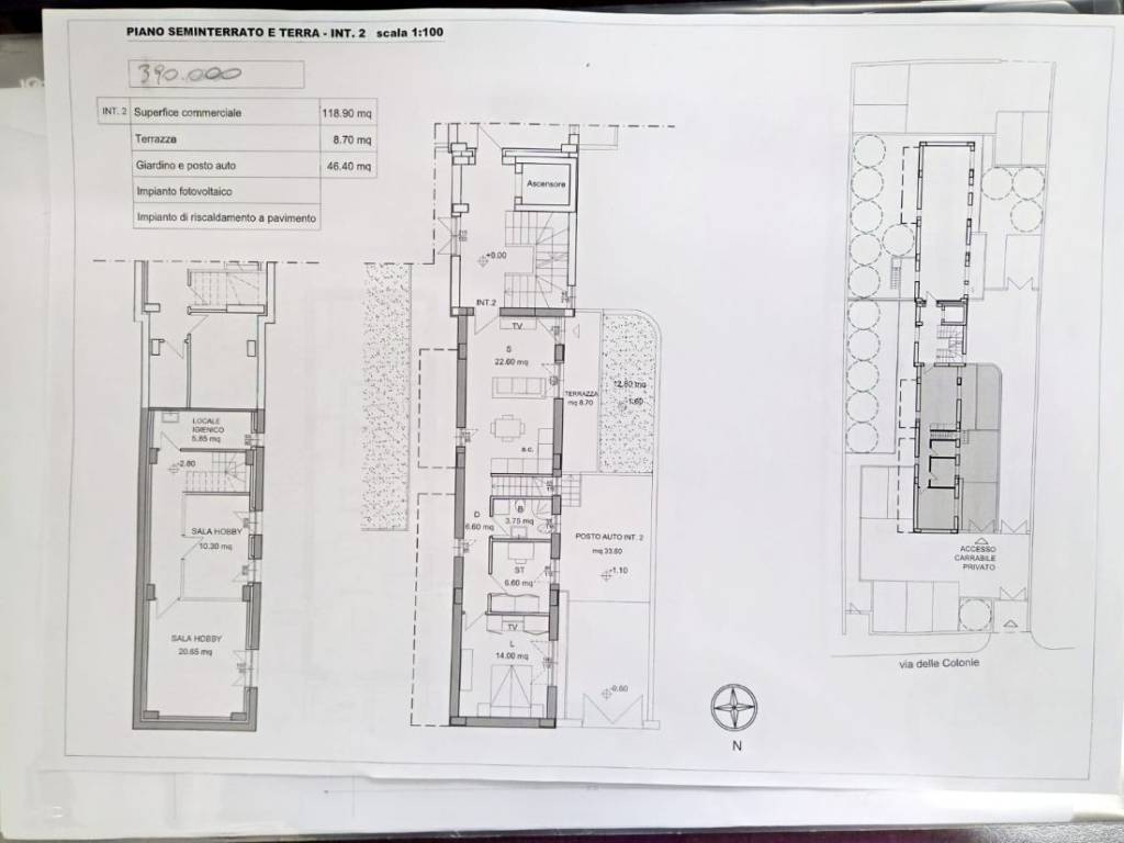 appartamento in vendita a Santa Marinella
