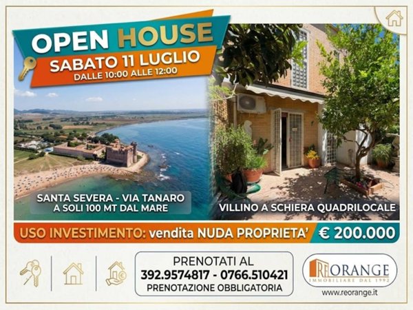 casa indipendente in vendita a Santa Marinella in zona Santa Severa