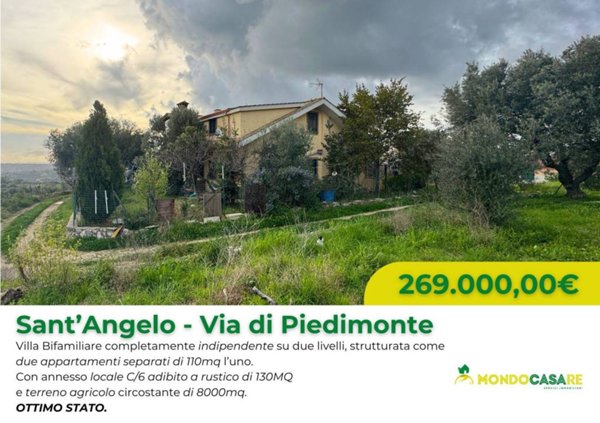 casa indipendente in vendita a Sant'Angelo Romano
