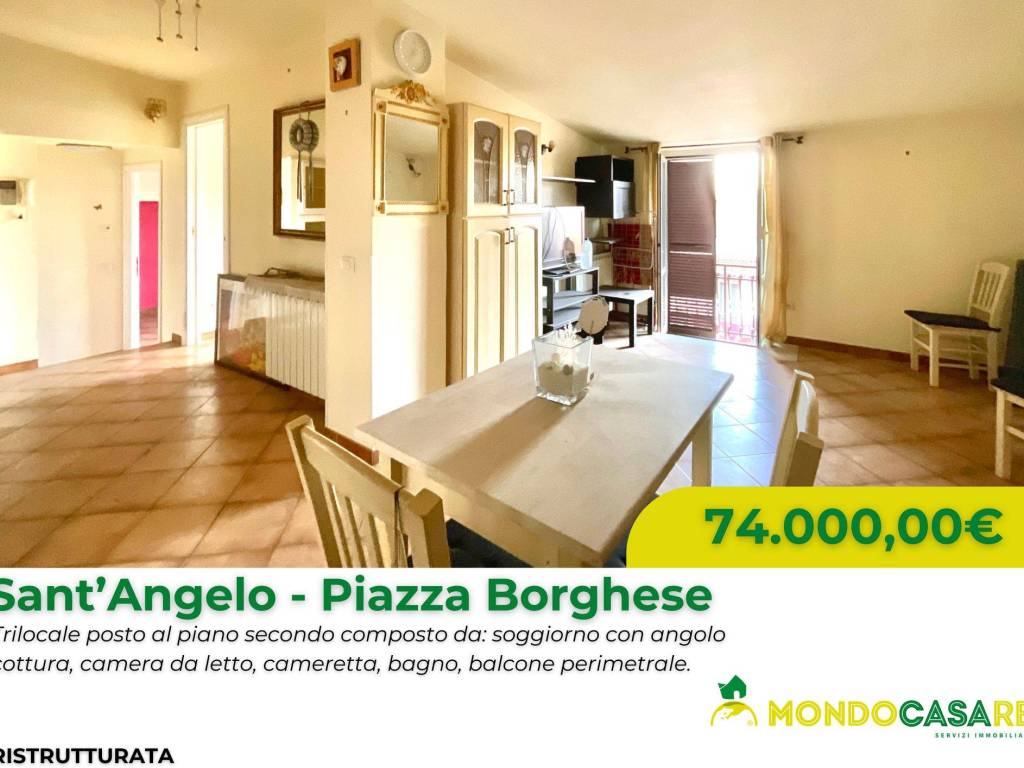 appartamento in vendita a Sant'Angelo Romano