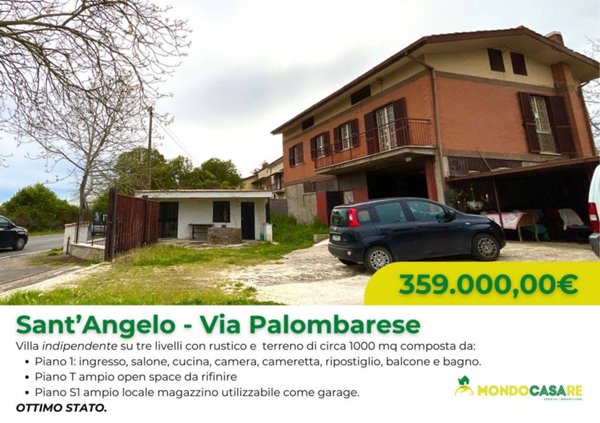 casa indipendente in vendita a Sant'Angelo Romano in zona Montardone