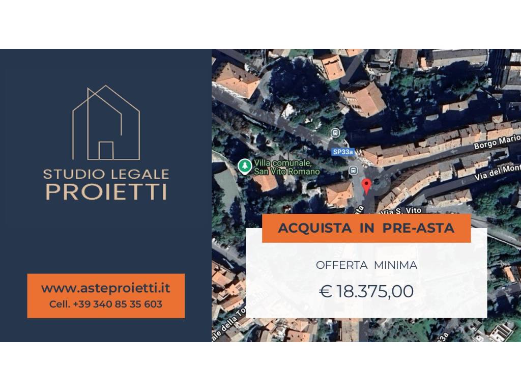 appartamento in vendita a San Vito Romano