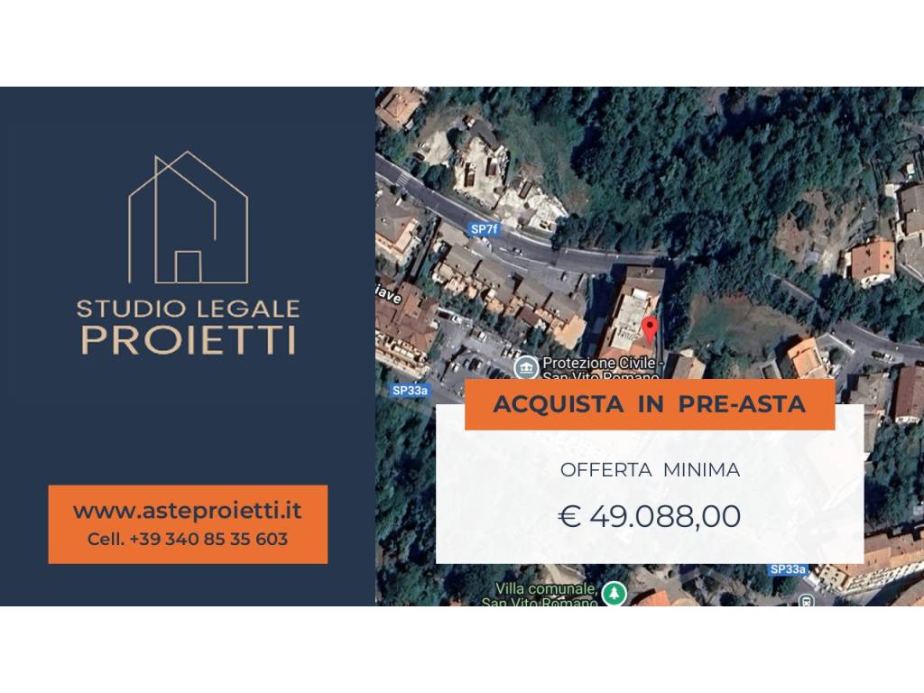 appartamento in vendita a San Vito Romano