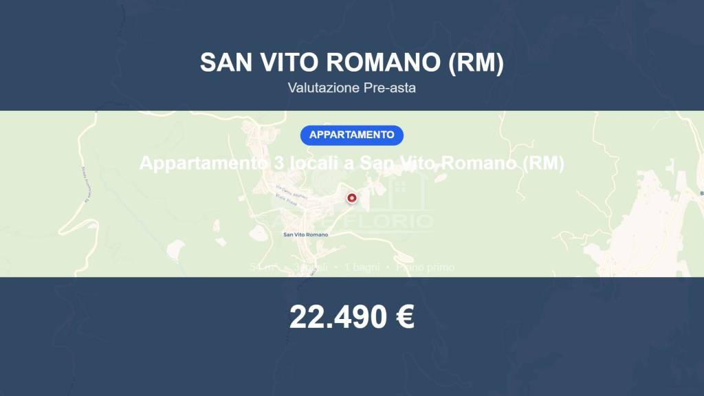 appartamento in vendita a San Vito Romano