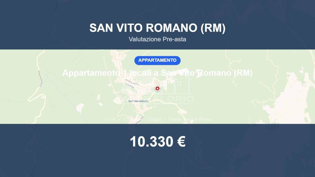 appartamento in vendita a San Vito Romano