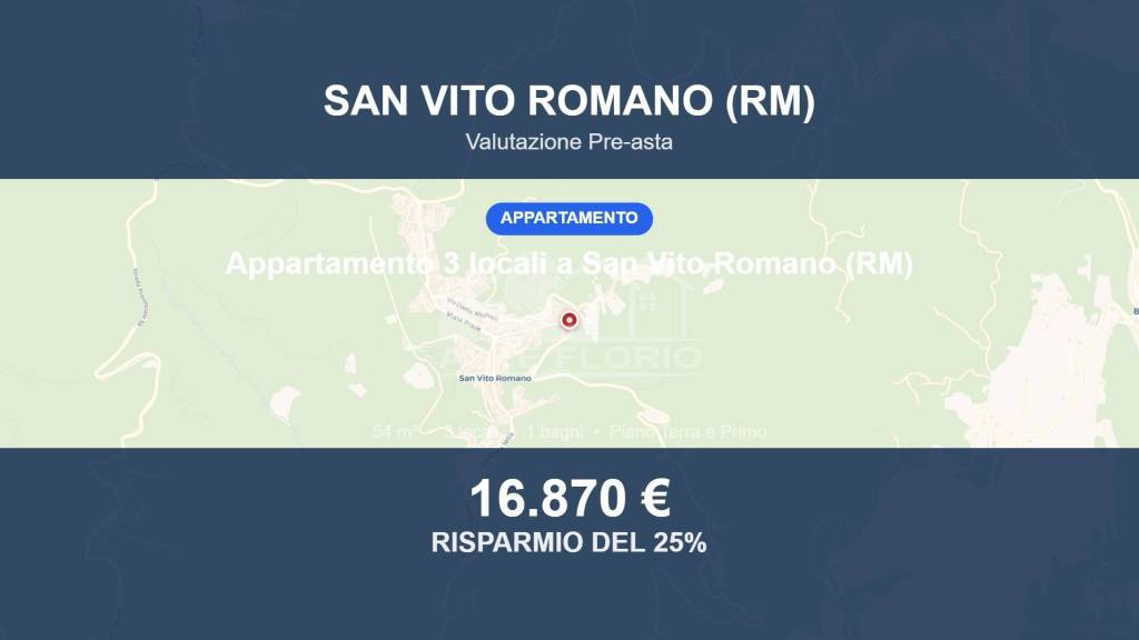 appartamento in vendita a San Vito Romano