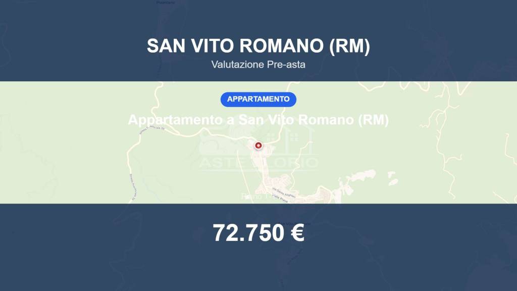 appartamento in vendita a San Vito Romano