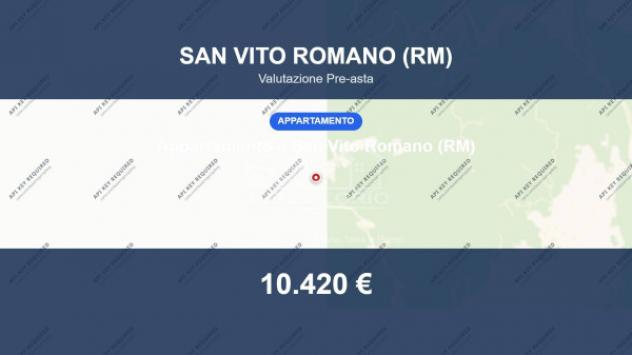 appartamento in vendita a San Vito Romano