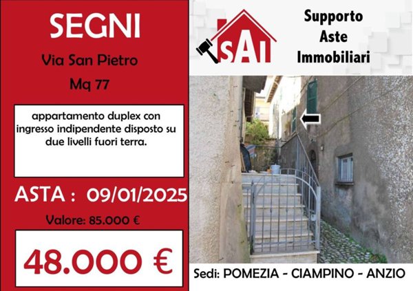 appartamento in vendita a Segni