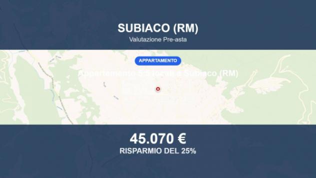 appartamento in vendita a Subiaco