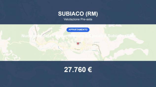 appartamento in vendita a Subiaco