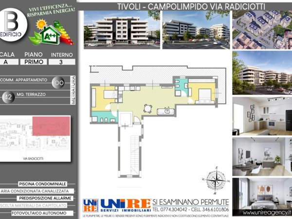 appartamento in vendita a Tivoli in zona Favale