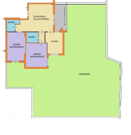 appartamento in vendita a Tivoli in zona Campolimpido