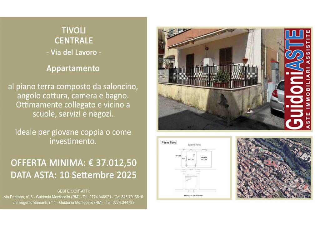 appartamento in vendita a Tivoli