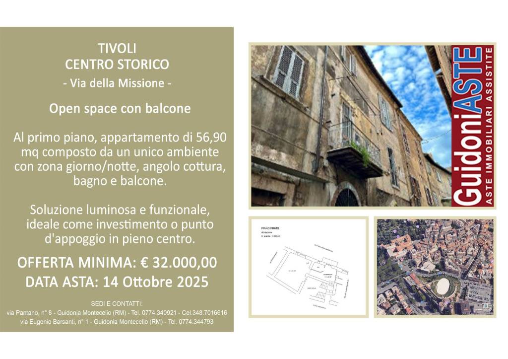 appartamento in vendita a Tivoli