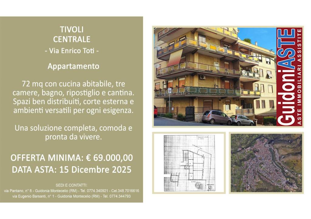 appartamento in vendita a Tivoli