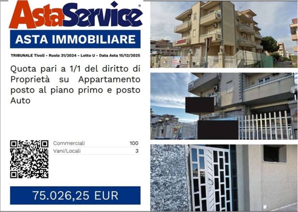 appartamento in vendita a Tivoli