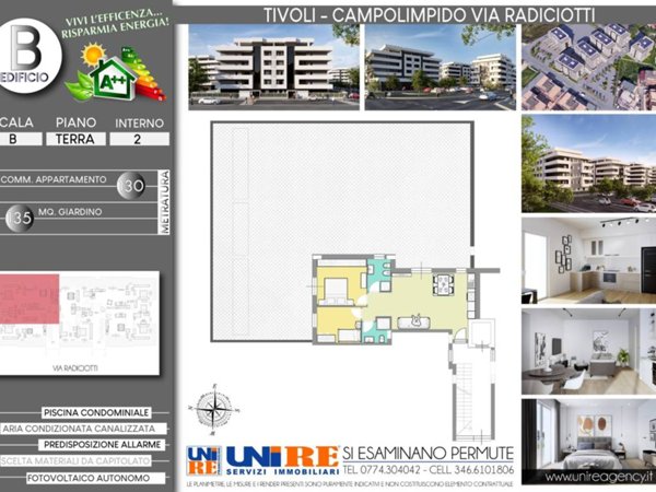 appartamento in vendita a Tivoli in zona Favale